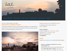 Tablet Screenshot of iatsantarcangelo.com